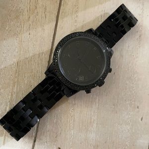 Black Micheal kors watch